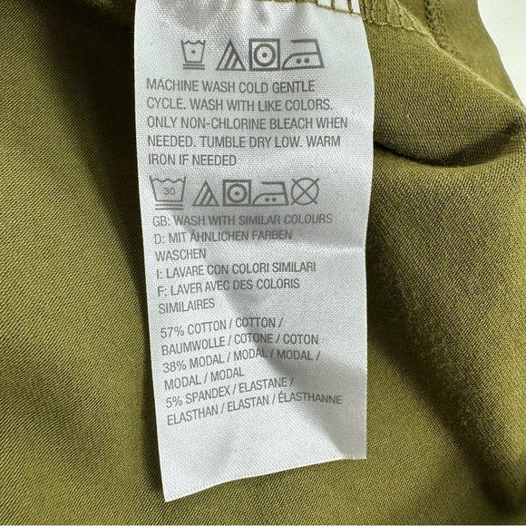 NWOT Elegant Olive Green Women's Dress - Picture 8 of 8